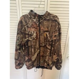 Browning Camouflage Scent Control Hunting Jacket Size L